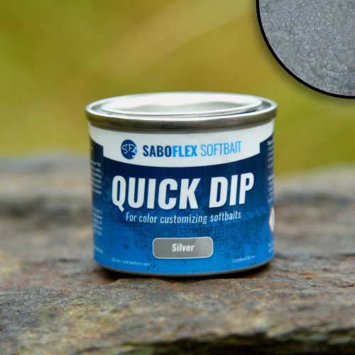 Barva na umělé nástrahy Quick Dip SABOFLEX - Silver