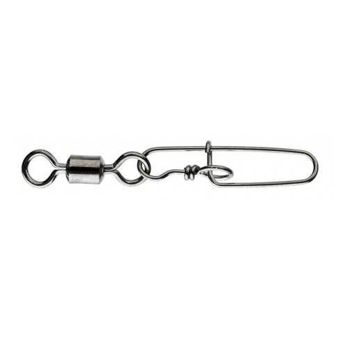 Karabinka s obratlíkem Super Safe Lure Swivel Type II DAIWA - vel. 1/0, 55 kg, 8 ks