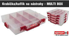 Krabička/kufřík na nástrahy - MULTI BOX