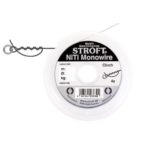 Vázací lanko NiTi Monowire STROFT 4 m - 1,3 kg, 4 m
