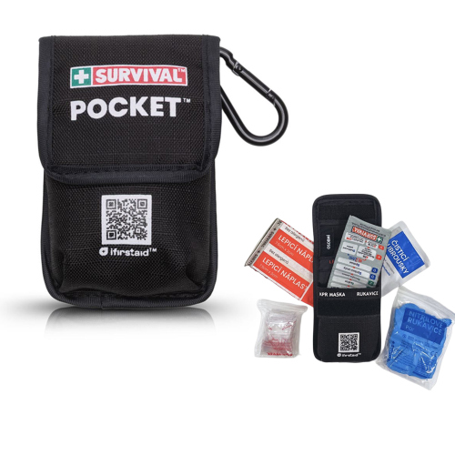 Lékárnička First Aid Kit Pocket Survival - Lékárnička Pocket