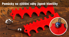 Pomůcka na zjištění váhy jigové hlavičky k objednávce nad 1.500,- Kč