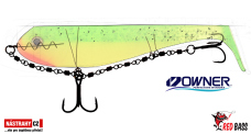 Přívlačový systém Iron Stinger System 2 Hooks REDBASS