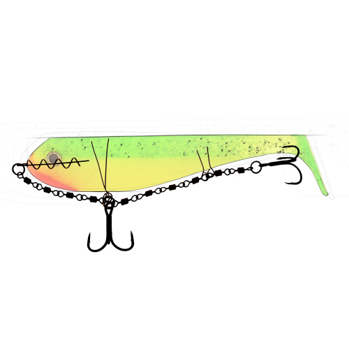 Přívlačový systém Iron Stinger System 2 Hooks REDBASS - Iron Stinger System 2 Hooks
