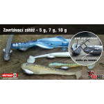 Zavrtávací zátěž do gumových nástrah REDBASS