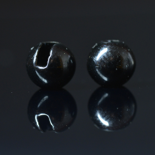 Wolframová hlavička 4,0 mm, 0,5 g - black, 5 ks