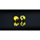 metalic yellow, 5 ks