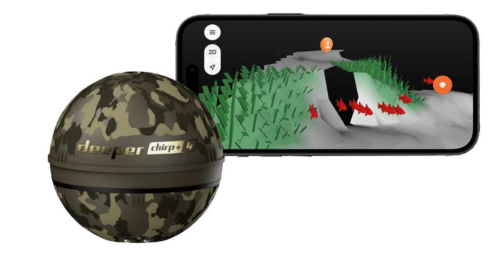 Nahazovací sonar Deeper Fishfinder Chirp+ 4 Nahazovací sonar Deeper Fishfinder Chirp+ 4