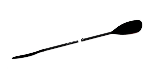 Dvoudílné karbonové pádlo 260 cm - 722.2 Asymetric - černý list