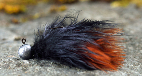Jigstreamer Marabou REDBASS 2 g - Barva - BLBR