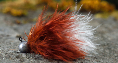 Jigstreamer Marabou REDBASS 2 g - Barva - BrW