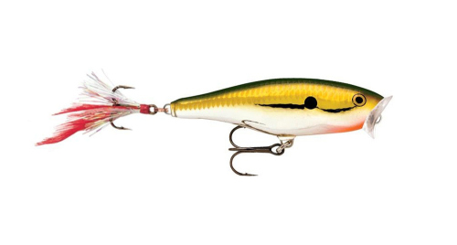 Wobler hladinový Skitter pop RAPALA 5 cm - Color: GCH
