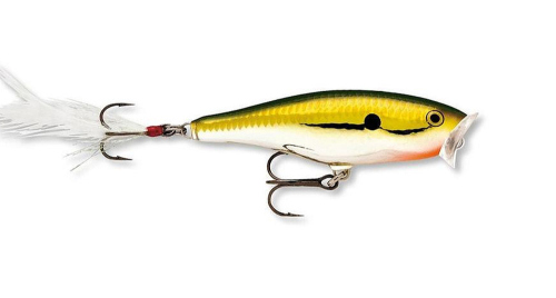 Wobler hladinový Skitter pop RAPALA 9 cm - Color: GCH