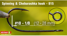 Spinning & Cheburashka hooks 815 Sickle