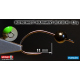 #8, Black, 0,5 g - 5 ks