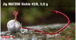 #2/0 RED 3,0 g, 5 ks