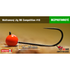 Bezprotihrotý wolframový Jig RB Competition #10 - 14 mm