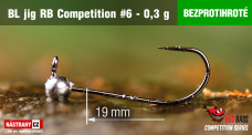 Bezprotihrotý Jig RB Competition #6 Strong - 19 mm