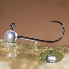 Jigová hlavička REDBASS Sickle RUGBY - LURE HOLDER #4/0 - 38 mm