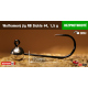 #4 - 1,5 g, Silver, 5 ks
