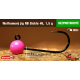 #6 - 1,5 g, Pink, 5 ks