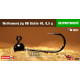 #8 - 0,5 g, Black, 5 ks