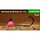 #8 - 1,0 g, Pink, 5 ks
