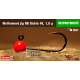 #8 - 1,0 g, Red, 5 ks