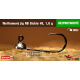 #8 - 1,0 g, Silver, 5 ks