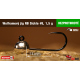 #8 - 1,5 g, Silver, 5 ks