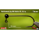 #2 - 0,5 g, Black, 5 ks