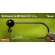 #2 - 1,5 g, Black, 5 ks