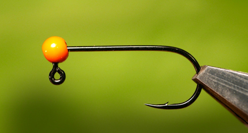 Wolframový jig RedBass Sickle #6 - 17 mm - #6 - 2,0 g, Metalic Yellow, 5 ks