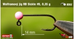 #8 - 0,35 g, Pink, 5 ks