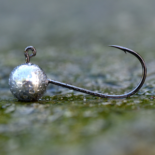 Jigová hlavička REDBASS Sickle #1/0 - 27 mm - #1/0 - 10 g, 5 ks