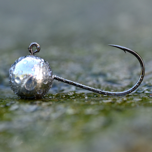 Jigová hlavička REDBASS Sickle #1/0 - 27 mm - #1/0 - 15 g, 5 ks