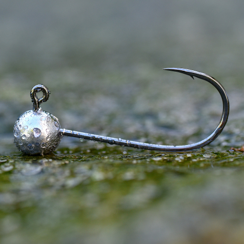 Jigová hlavička REDBASS Sickle #1/0 - 27 mm - #1/0 - 5,0 g, 5 ks