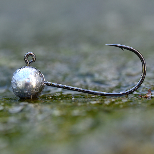 Jigová hlavička REDBASS Sickle #1/0 - 27 mm - #1/0 - 7 g, 5 ks