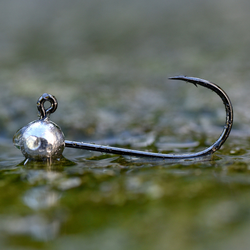 Jigová hlavička REDBASS Sickle #1 - 24 mm - #1 - 2 g, 5 ks
