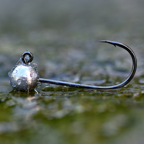 Jigová hlavička REDBASS Sickle #1 - 24 mm - #1 - 3 g, 5 ks