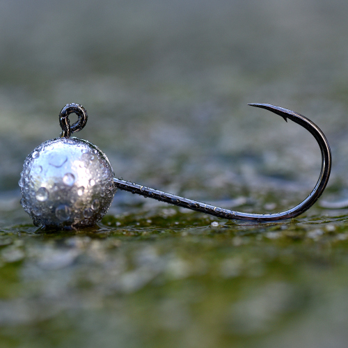 Jigová hlavička REDBASS Sickle #1 - 24 mm - #1 - 7 g, 5 ks