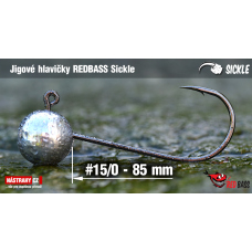 Jigová hlavička REDBASS Sickle #15/0 - 85 mm Jigová hlavička REDBASS Sickle #15/0 - 85 mm