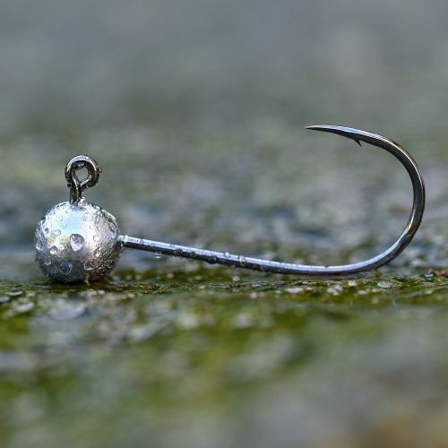 Jigová hlavička REDBASS Sickle #2/0 - 31 mm - #2/0 - 5 g, 5 ks