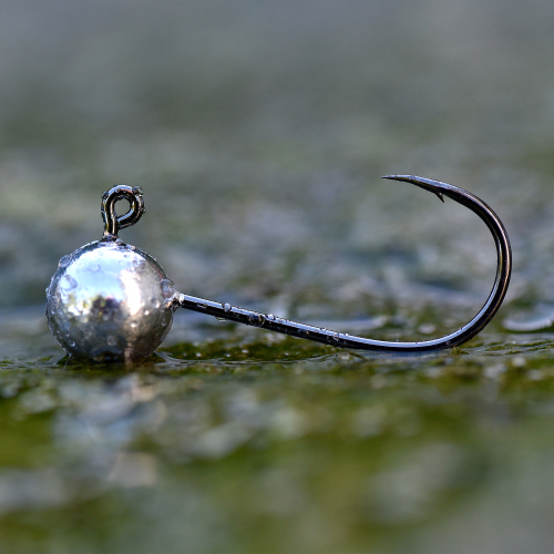 Jigová hlavička REDBASS Sickle #2 - 22 mm - #2 - 0,5 g, 5 ks