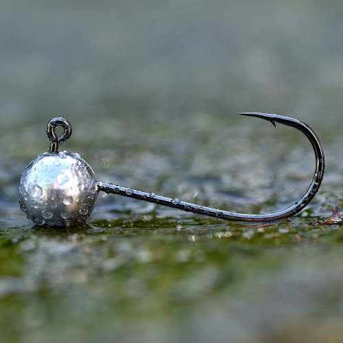 Jigová hlavička REDBASS Sickle #3/0 - 33 mm - #3/0 - 10 g, 5 ks