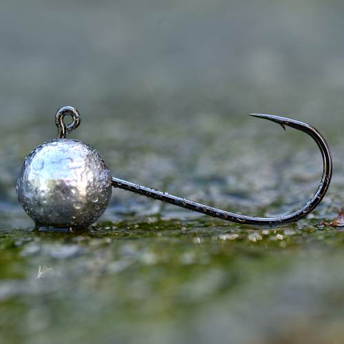 Jigová hlavička REDBASS Sickle #3/0 - 33 mm - #3/0 - 15 g, 5 ks