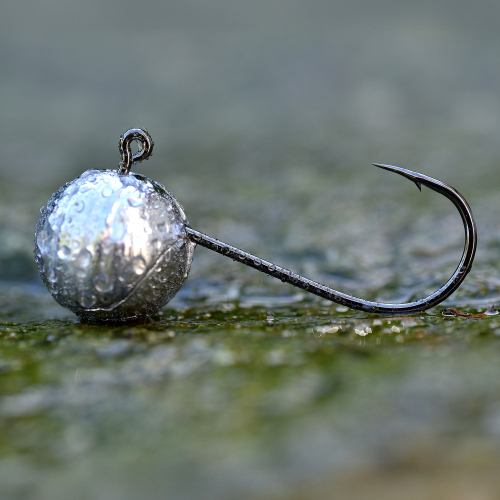 Jigová hlavička REDBASS Sickle #3/0 - 33 mm - #3/0 - 30 g, 5 ks