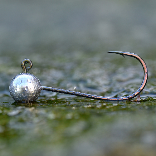 Jigová hlavička REDBASS Sickle #3/0 - 33 mm - #3/0 - 7 g, 5 ks