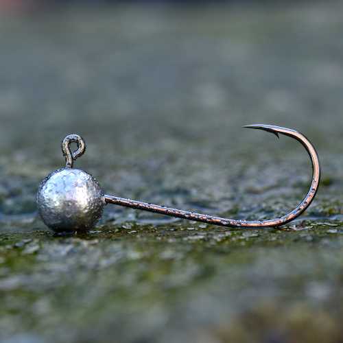 Jigová hlavička REDBASS Sickle #4/0 - 37 mm - #4/0 - 10 g, 5 ks