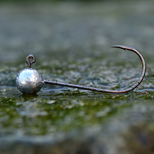 Jigová hlavička REDBASS Sickle #6/0 - 44 mm - #6/0 - 10 g, 5 ks
